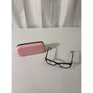 Kate Spade New York Arabel TCB Eyeglasses Women Black Tortoise 140 and Case